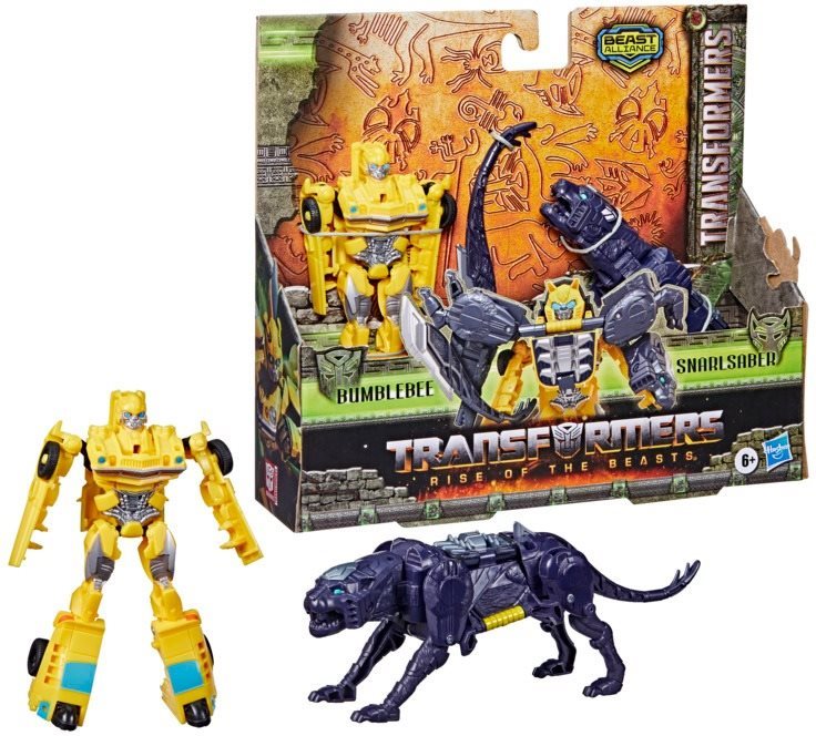 Figúrky Transformers dvojbalenie figúrok Bumblebee a Snarlsaber
