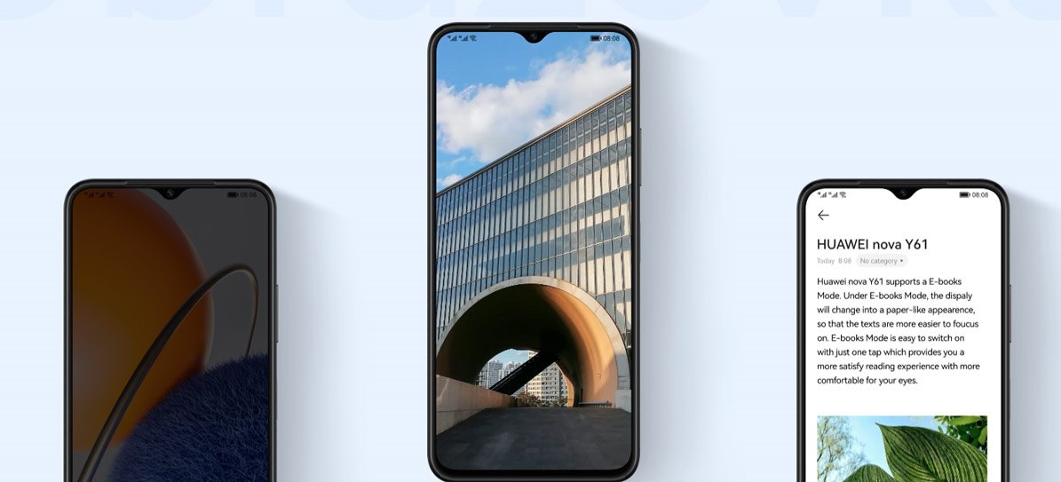 Mobiltelefon Huawei nova Y61 Mobiltelefon Huawei nova Y61