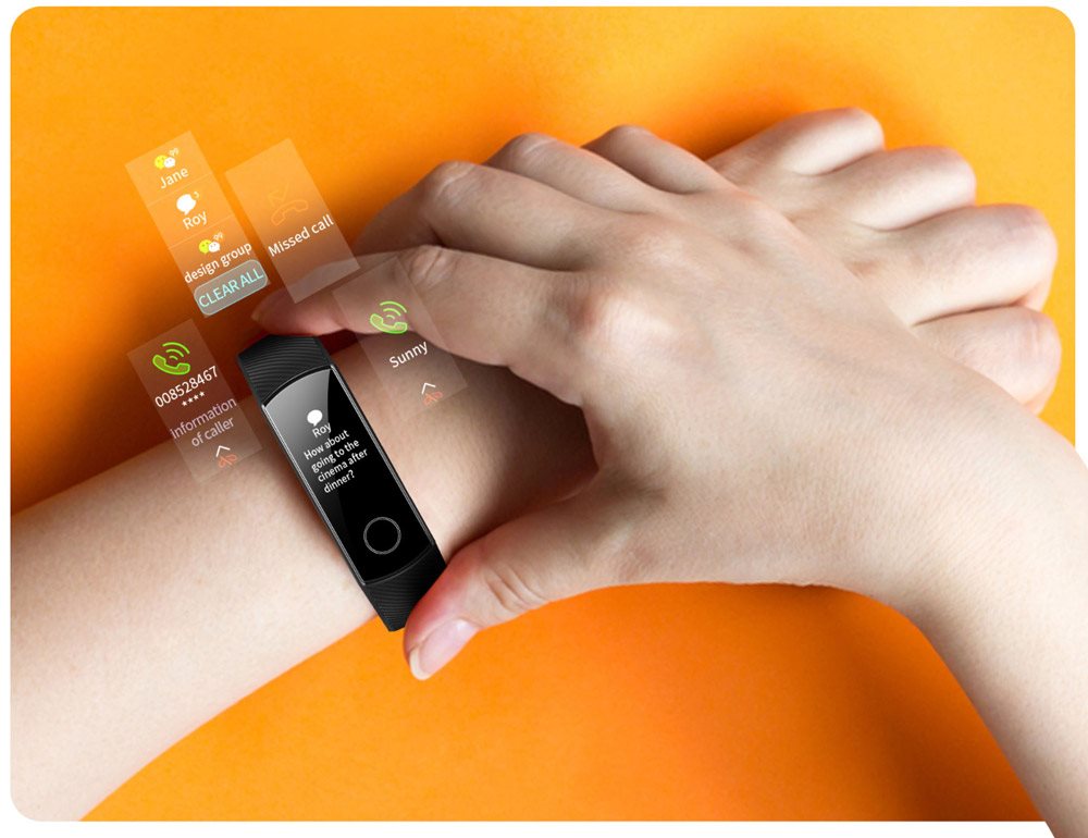 Notifikace Honor Band 4