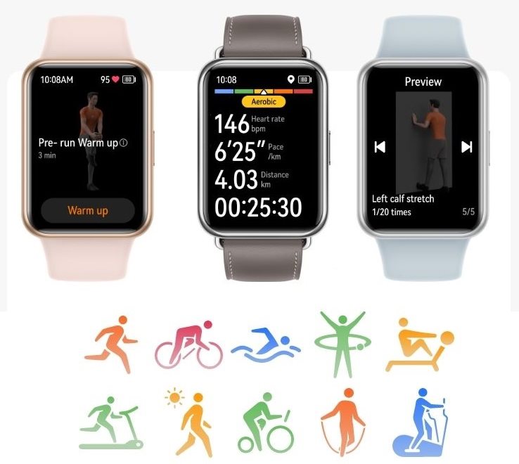 Chytré hodinky Huawei Watch Fit 2