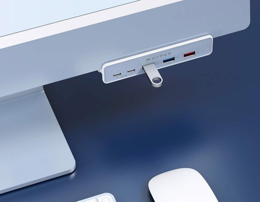 HyperDrive 5-in-1 USB-C Hub Port Replicator for iMac 24