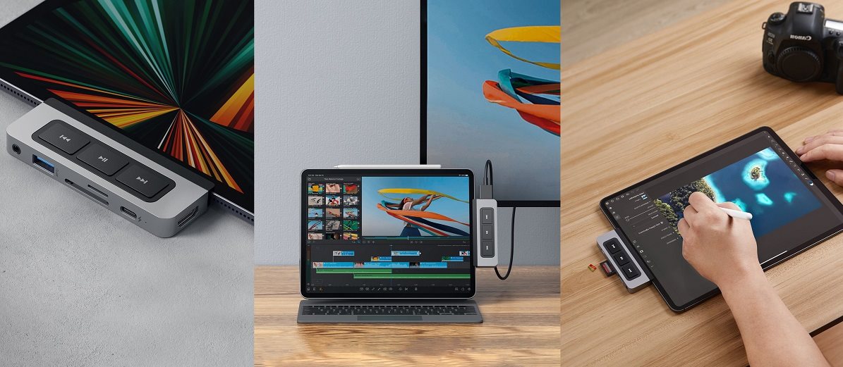 HyperDrive Media 6v1 USB-C Hub Port Replikator HyperDrive Media 6v1 USB-C Hub Port Replikator