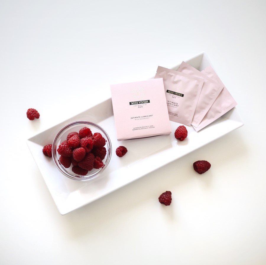 Lubricating gel MISS VIVIEN intimate lubricant raspberry