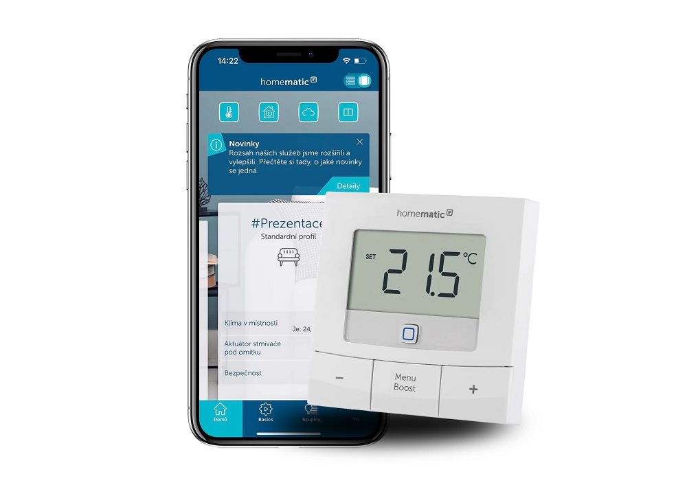 Homematic IP smart thermostat