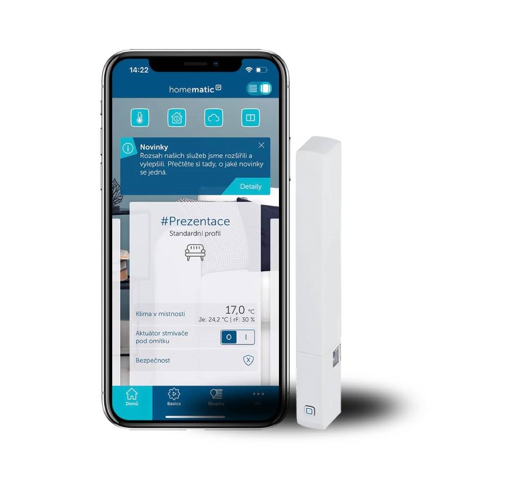 Homematic IP Optical window and door sensor HmIP-SWDO-PL