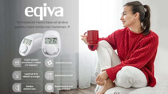 Autonómna termostatická hlavica Eqiva