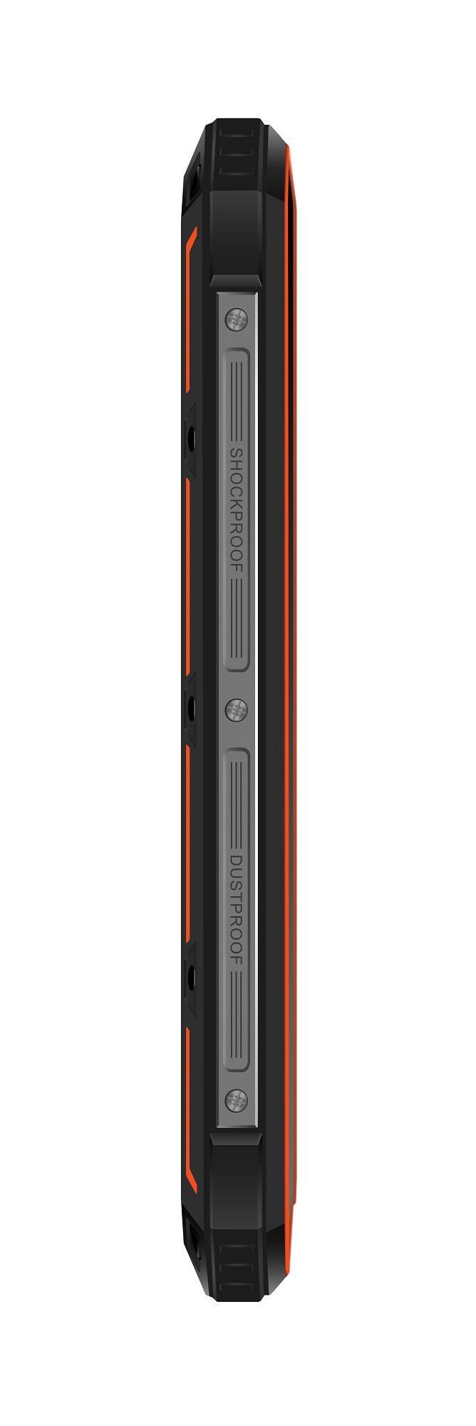 Bočná strana telefónu iGET BLACKVIEW GBV4000 Orange