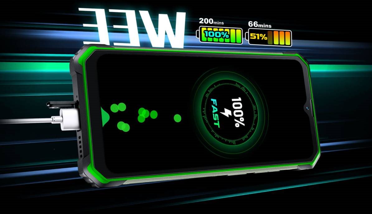 Mobilný telefón Blackview GBV7100 čierna