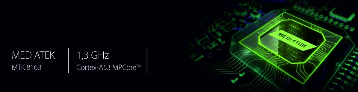 iGET SMART W102 Čtyřjádrový procesor