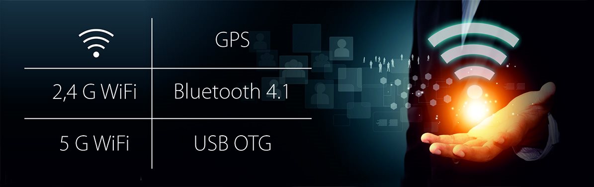 iGET SMART W102 WiFi, Bluetooth, GPS