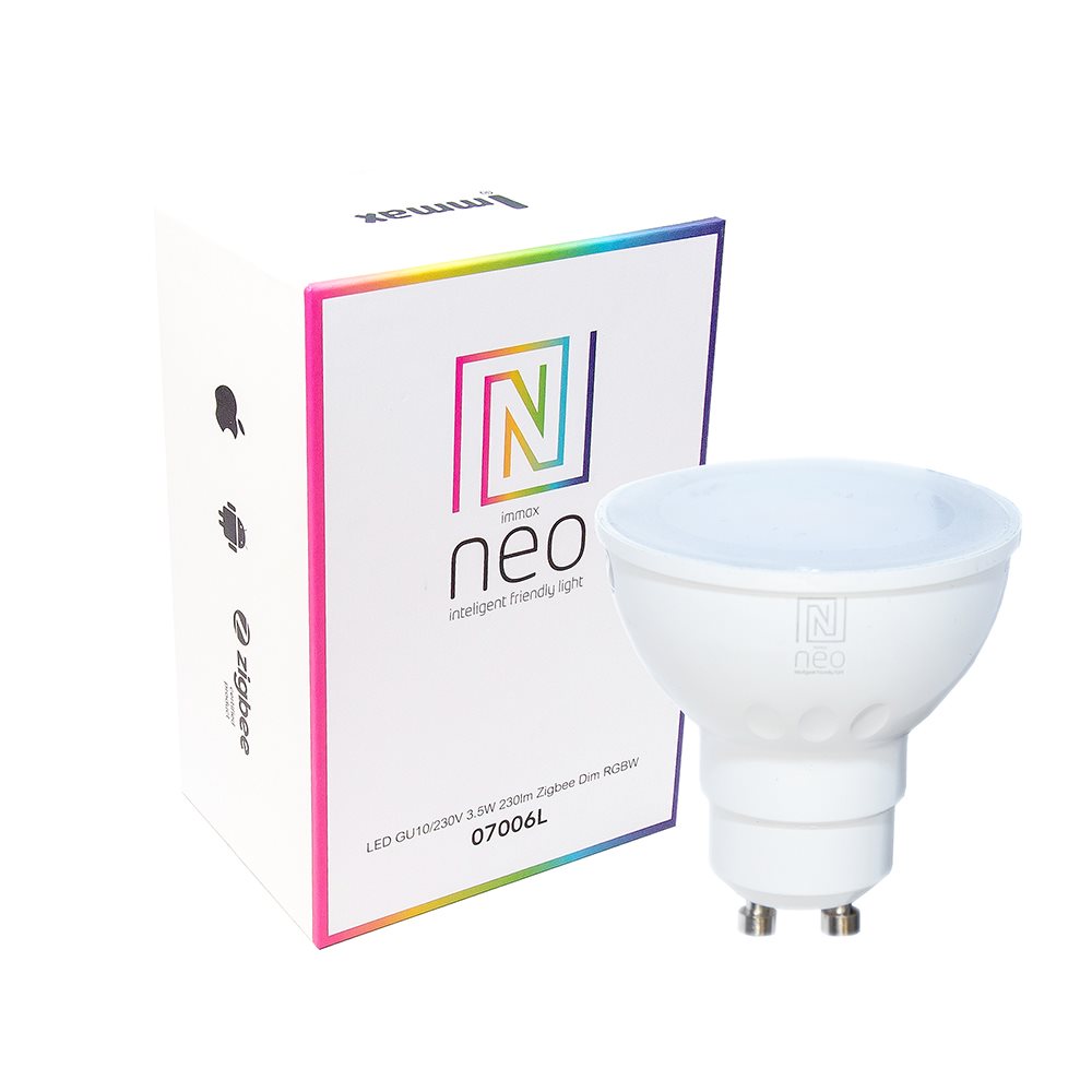 Immax Neo LED GU10 4,8W 350lm Zigbee Dim Immax Neo LED GU10 4,8W 350lm Zigbee Dim