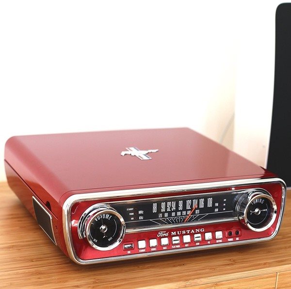 Plattenspieler ION Mustang LP Red
