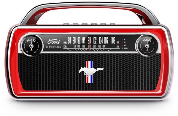 Bluetooth-Lautsprecher ION Mustang Stereo Rot 