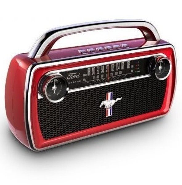 Bluetooth-Lautsprecher ION Mustang Stereo Rot 