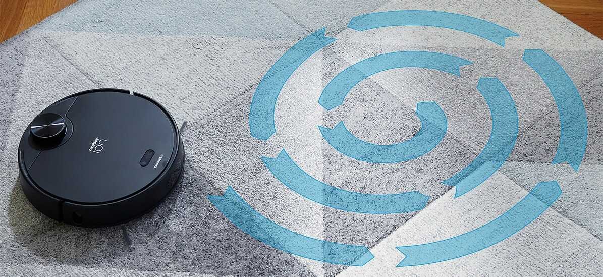 Niceboy ION Charles i9 Black Robotic Vacuum Cleaner