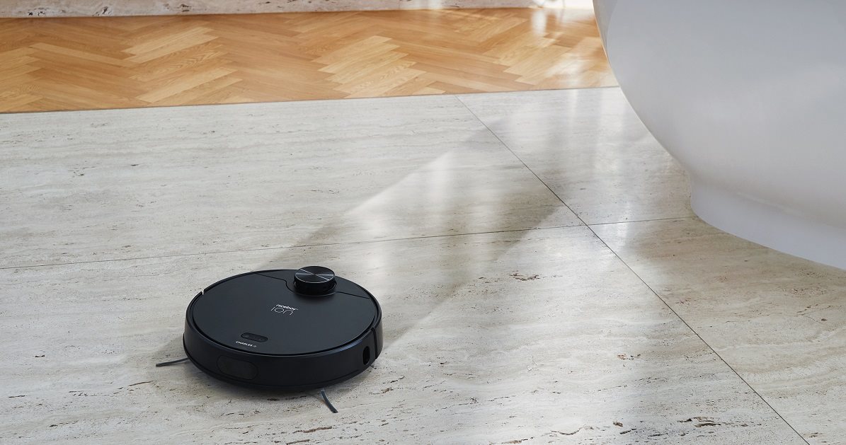 Niceboy ION Charles i9 Robotic Vacuum Cleaner Black with Mop