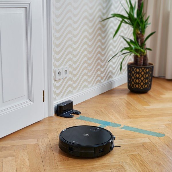 Niceboy ION Charles i7 Robotic Vacuum Cleaner Black with Mop