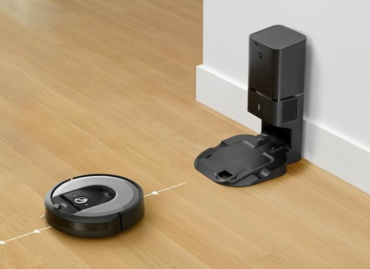 Robotický vysávač iRobot Roomba i7+ light silver