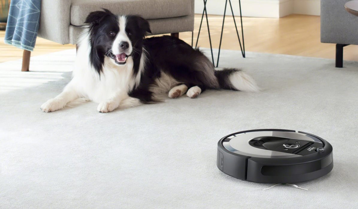 Robotický vysávač iRobot Roomba i7+ light silver