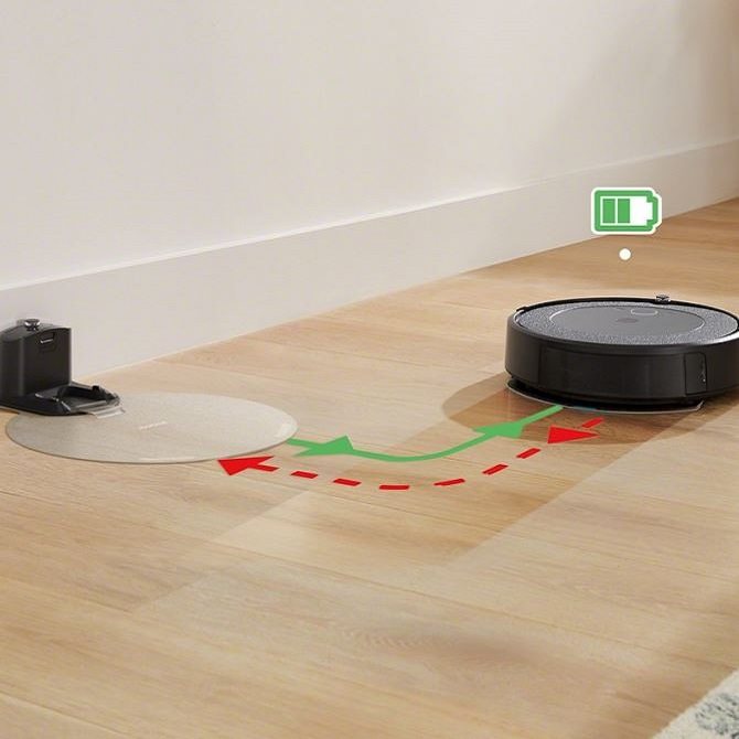 Robotický vysávač iRobot Roomba Combo i5 Woven Neutral