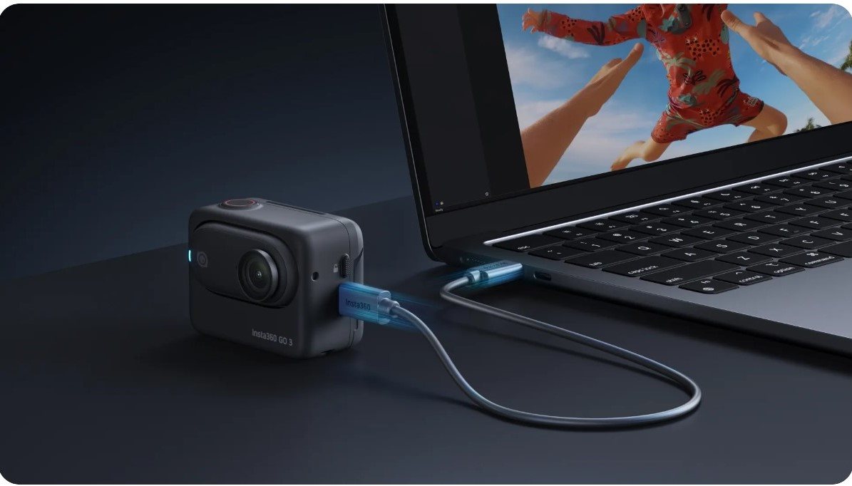 Príslušenstvo pre akčnú kameru Insta360 Type-C to Type-C Cable