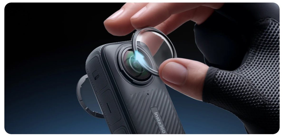 Príslušenstvo pre akčnú kameru Insta360 X4 Standard Lens Guards