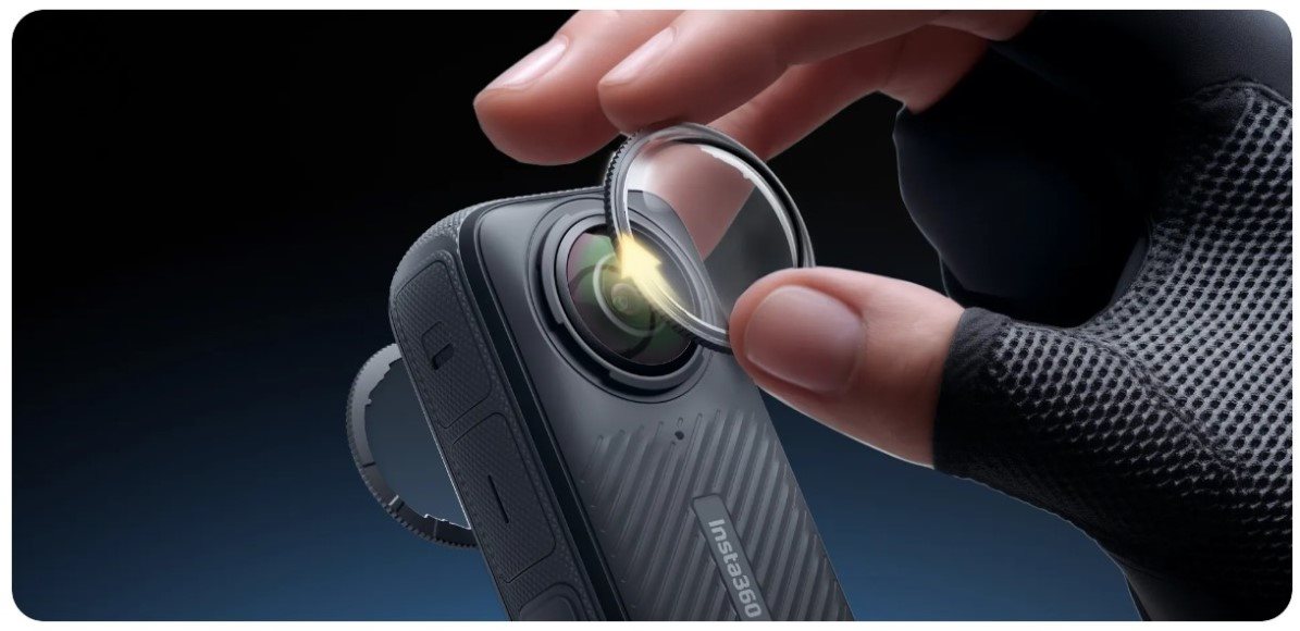 Príslušenstvo pre akčnú kameru Insta360 X4 Premium Lens Guards