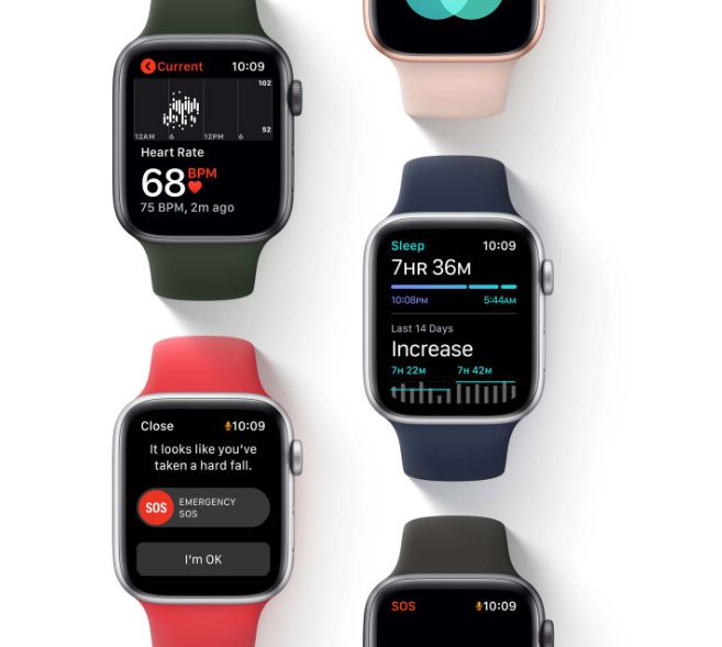 Apple Watch SE 40mm Cellular Space Grey Aluminium Case with Tornado/Grey Sport Loop Apple Watch SE 40mm Cellular Space Grey Aluminium Case with Tornado/Grey Sport Loop