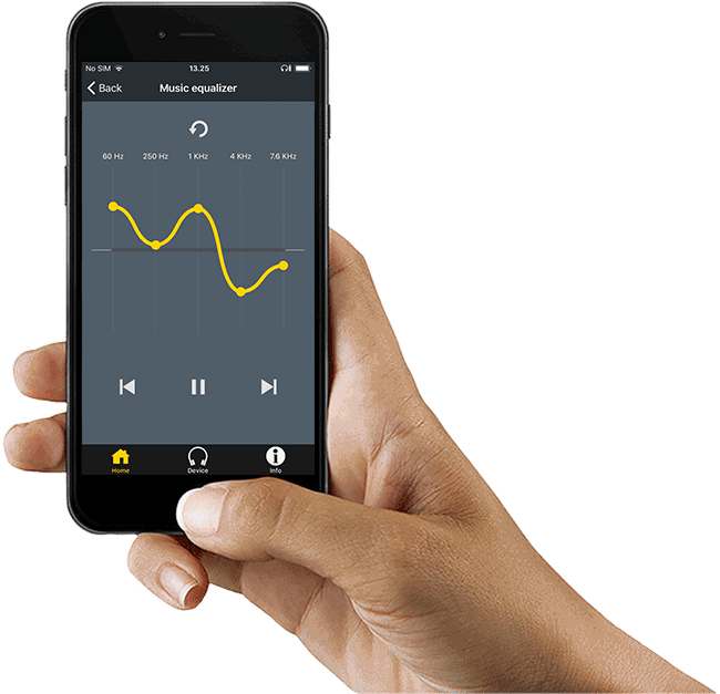 Alkalmazás Jabra Elite 65t Active, alkalmazás