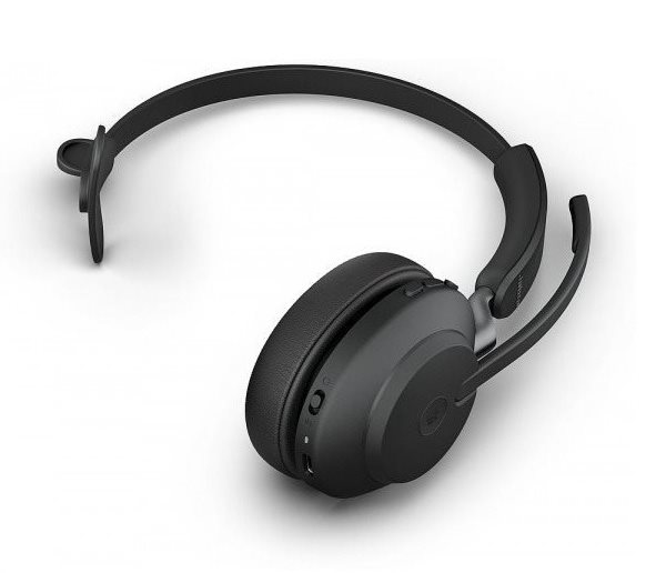 Jabra Evolve2 65 Mono Stand MS Black (USB-A)