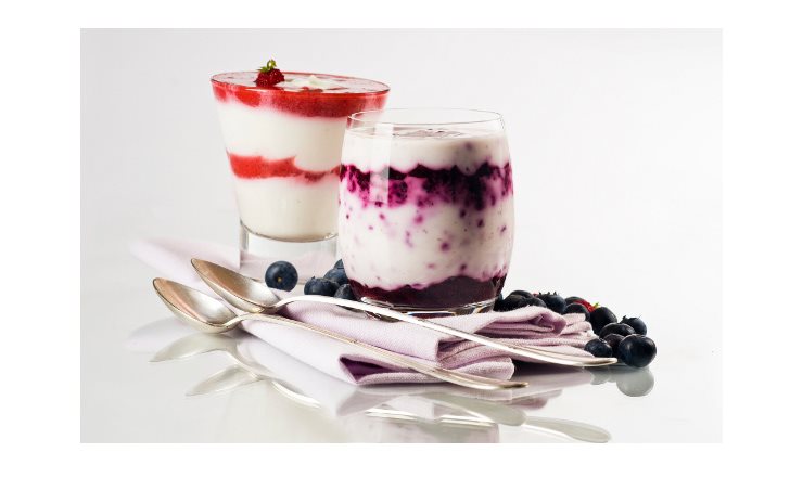 Prepare yoghurts without additives