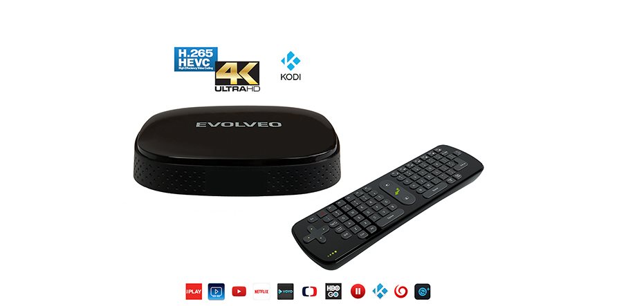 EVOLVEO Android Box Q3 4K + EVOLVEO FlyMotion EVOLVEO Android Box Q3 4K + EVOLVEO FlyMotion
