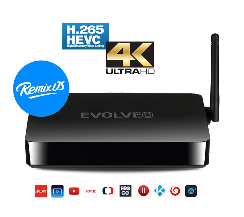 EVOLVEO Android Box Q5 4K Android PC (OS Remix) EVOLVEO Android Box Q5 4K Android PC (Remix OS)