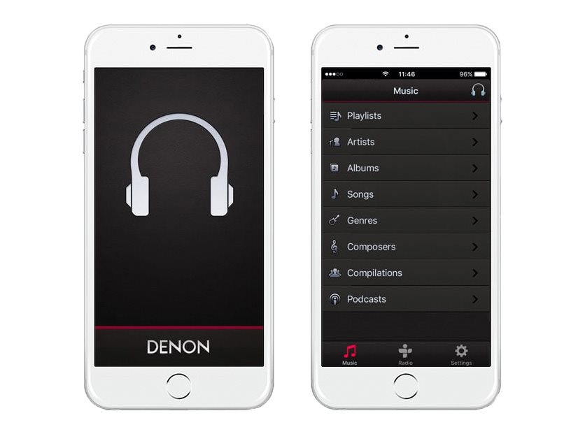 Mobilní aplikace Denon Audio App