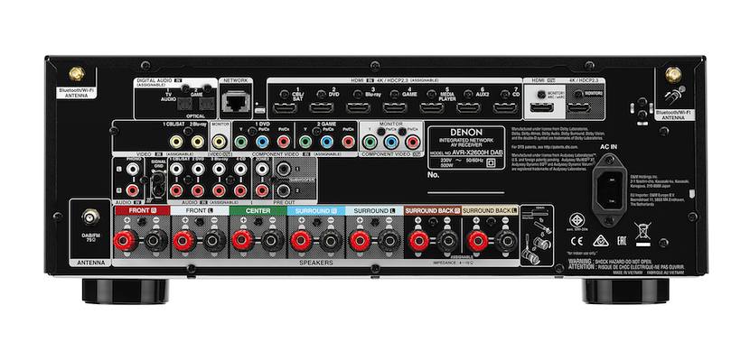 DENON AVR-X2600 DAB Black DENON AVR-X2600 DAB Black