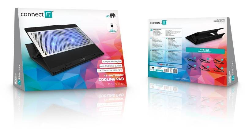 Connect IT FrostBlast laptop cooling pad