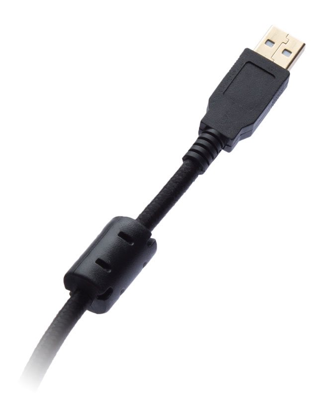 Pozlacený USB konektor