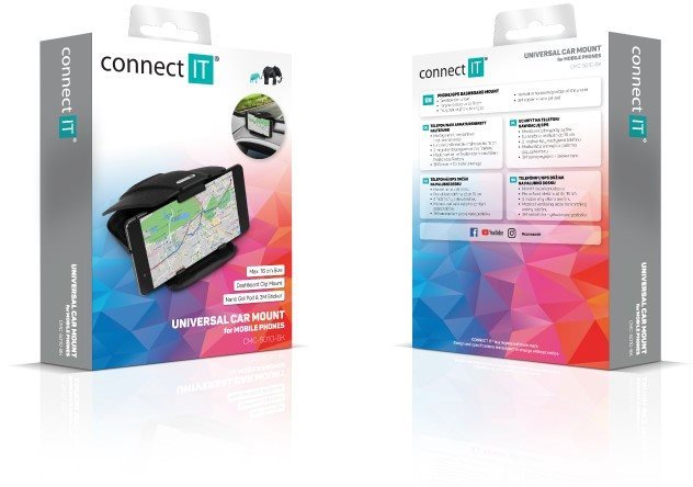 CONNECT IT InCarz CMC-5010-BK Black