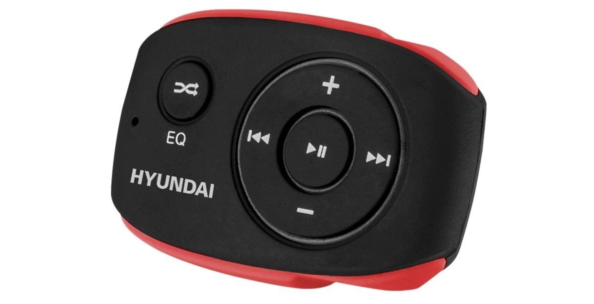 MP3 přehrávač Hyundai MP 312 8GB černo-červený