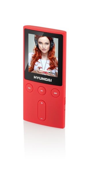  MP4 přehrávač Hyundai MPC 501 FM 4GB červený