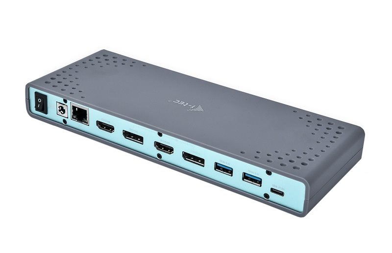 i-tec USB 3.0 / USB-C / Thunderbolt 3 Dual Display Docking Station