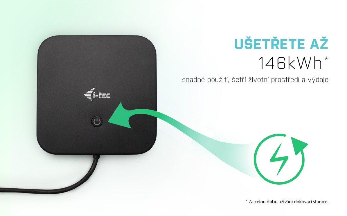  Dokovací stanice i-tec USB-C Dual Display Docking Station