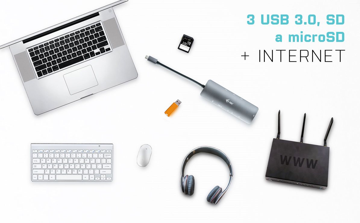 Dokovacia stanica i-tec USB-C Metal Nano 4K/HDMI/LAN