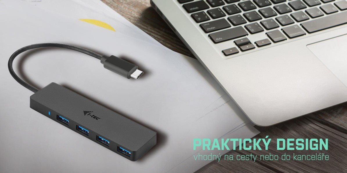  I-TEC USB-C 3.1 Gen 1 Slim HUB