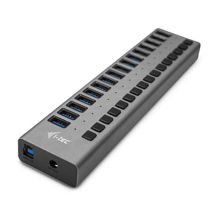 Multifunkční USB HUB i-tec USB 3.0 Charging 16 port