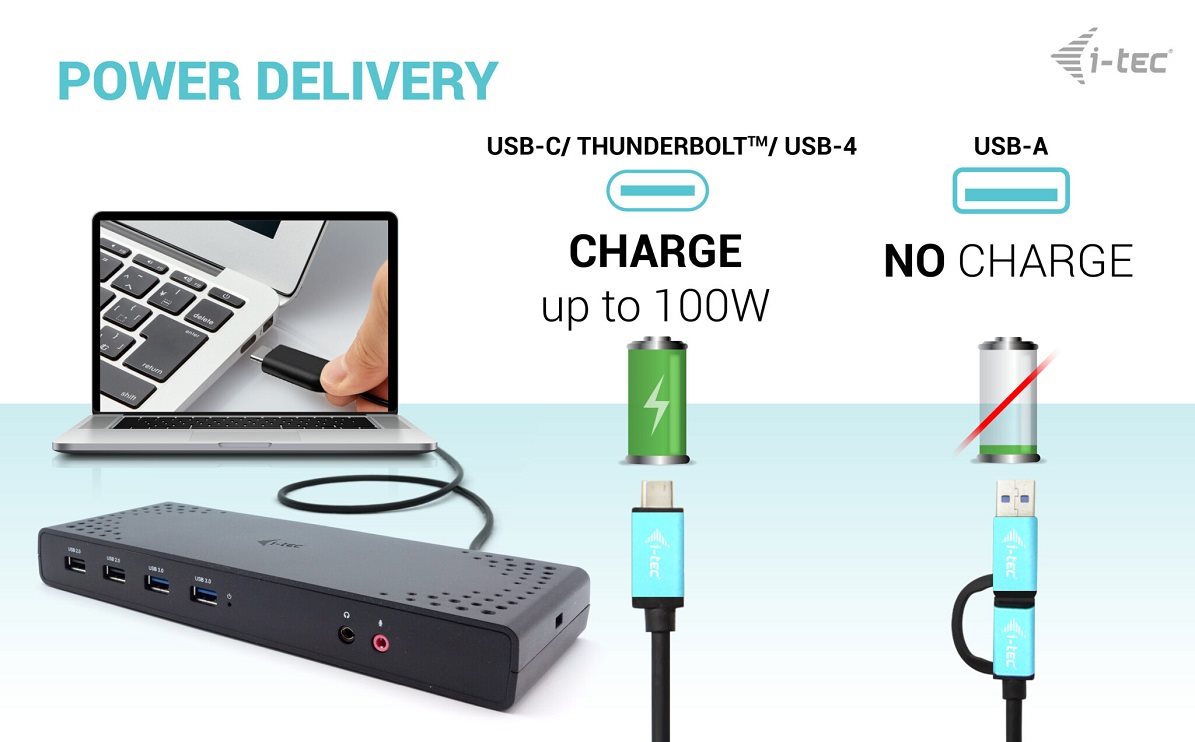Dokovacia stanica i-tec USB 3.0/USB-C/Thunderbolt
