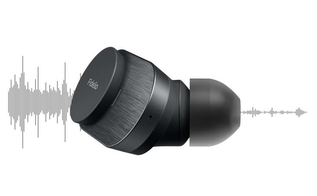 Bezdrátová sluchátka Philips T1BK/00 True Wireless sluchátka Philips Fidelio T1