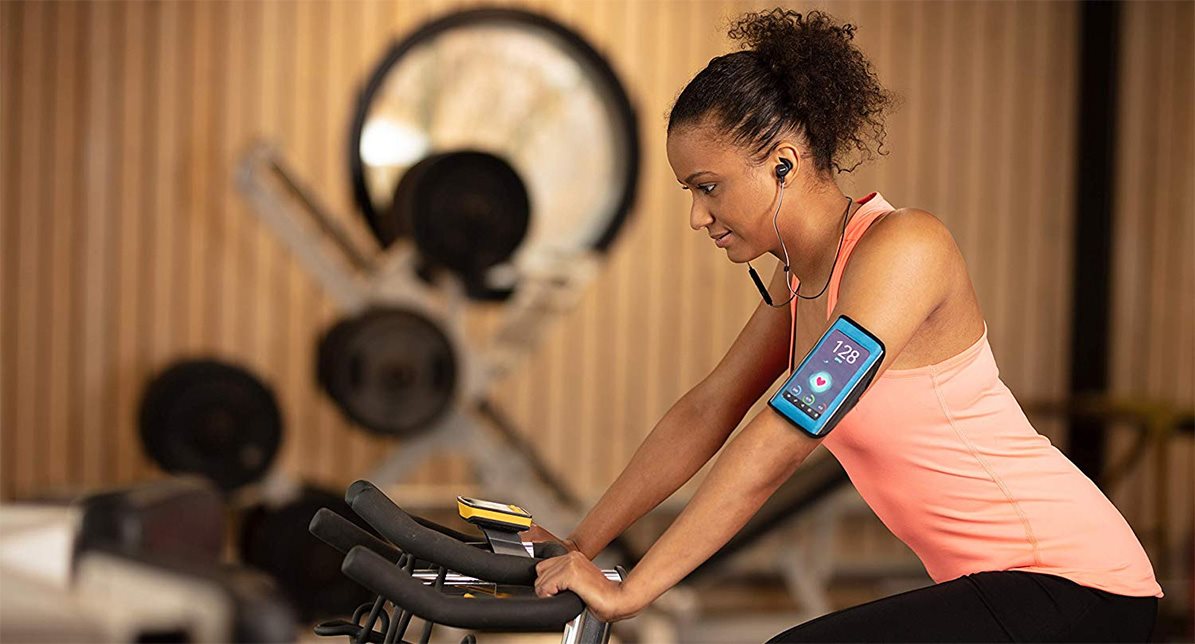 Philips ActionFit TASN503BK Bezdrátová sluchátka se senzorem tepu