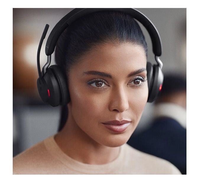 Náhlavní souprava Jabra Evolve2 65 MS Stereo Black