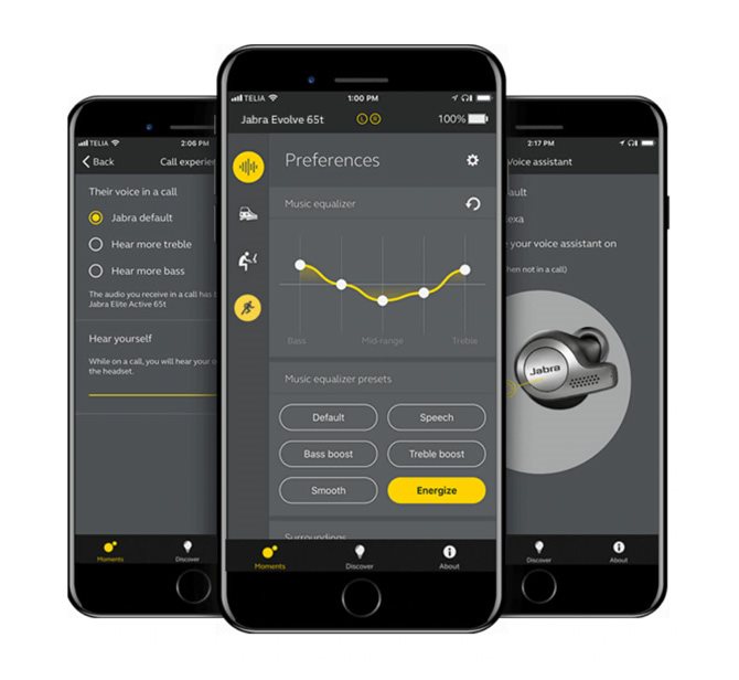 Mobilní aplikace JabraSound+